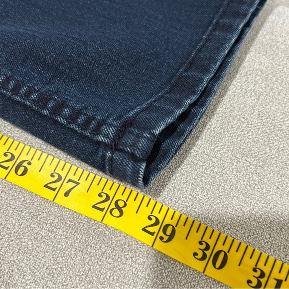 Levi’s 511 Slim High Waist Straight Leg Blue Denim Jeans Women’s Size 16 - Picture 9 of 13
